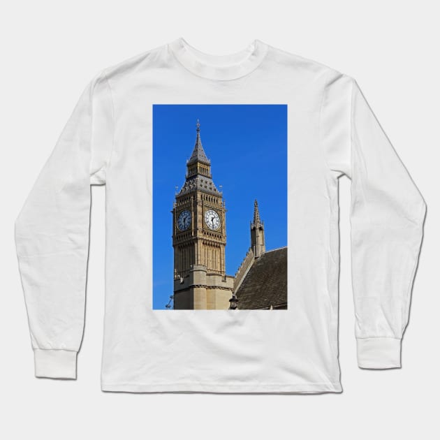 Big Ben the Elizabeth Tower Long Sleeve T-Shirt by avrilharris